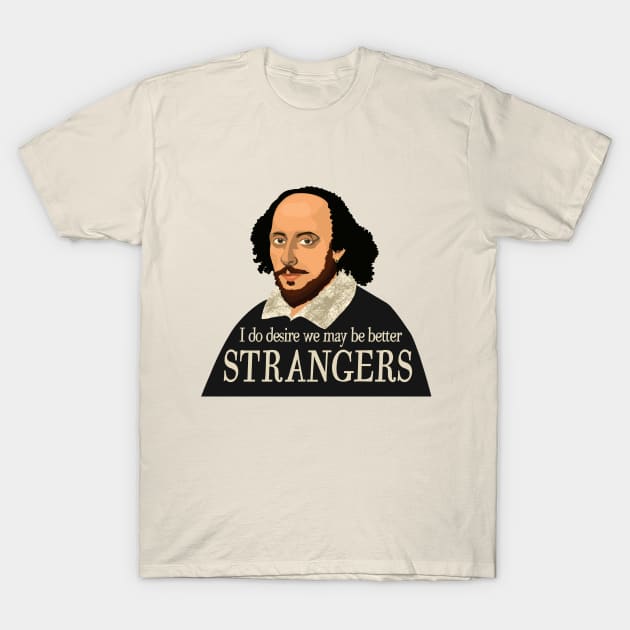 William Shakespeare funny quote from As You Like It T-Shirt by Obstinate and Literate